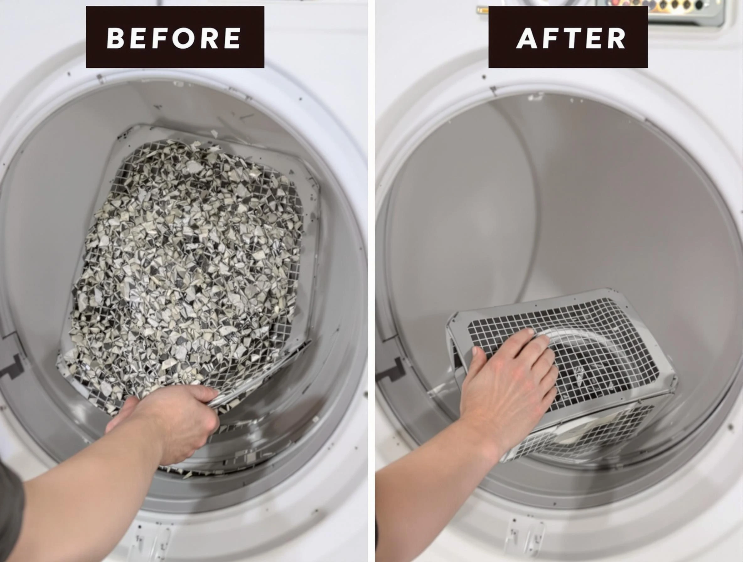 Professional lint trap cleaning by Hapeville Dryer Vent Cleaning in Hapeville